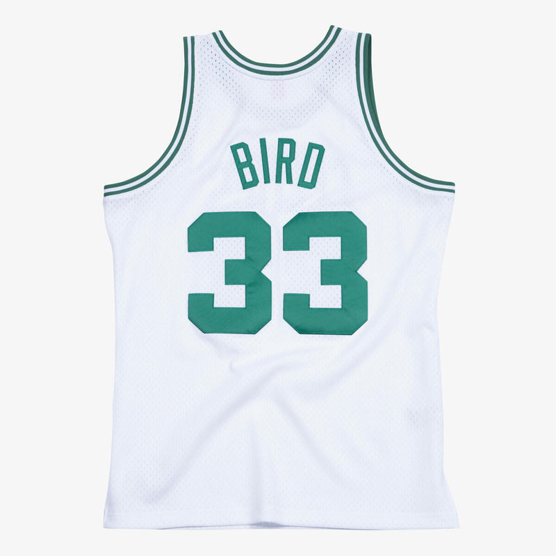 NBA SWINGMAN HOME JERSEY CELTICS 1985 LARRY BIRD - White - Image 2