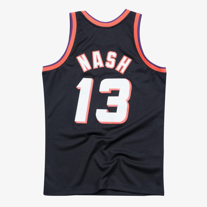 NBA SWINGMAN ALTERNATE JERSEY SUNS 1996 STEVE NASH - Black - Image 2