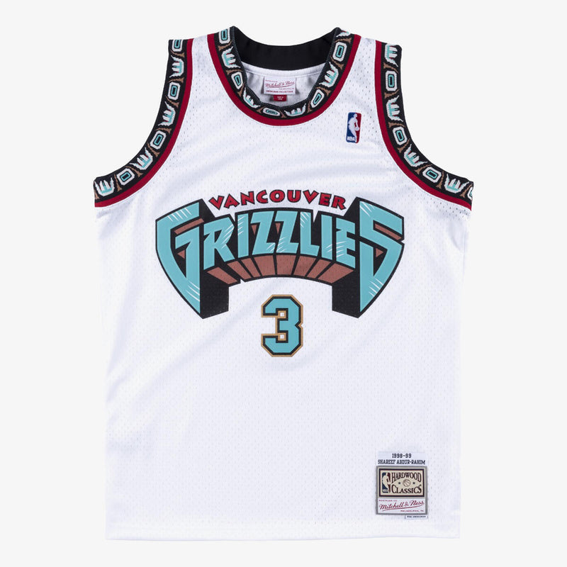 NBA SWINGMAN HOME JERSEY 1998 GRIZZLIES SHAREEF ABDUR_RAHIM - White - Image 1