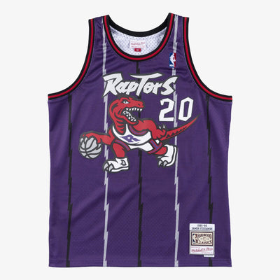 NBA SWINGMAN ROAD JERSEY 1995 RAPTORS DAMON STOUDAMIRE - Purple - Image 1