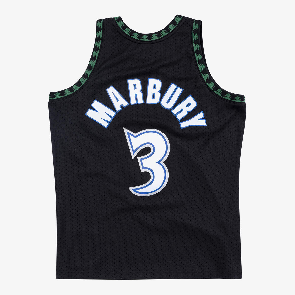 NBA SWINGMAN ALTERNATE JERSEY 1997 STEPHON MARBURY - Black - Image 2