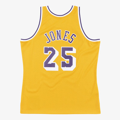 NBA SWINGMAN JERSEY LAKERS 94-95 EDDIE JONES - Light Gold - Image 2