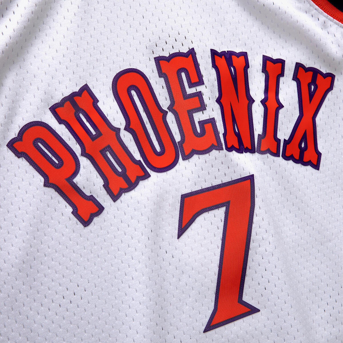 NBA SWINGMAN JERSEY SUNS 1989 KEVIN JOHNSON - White - Image 3