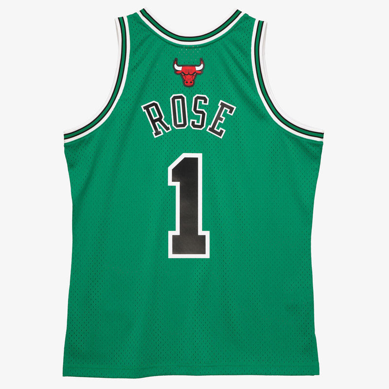 NBA SWINGMAN JERSEY BULLS 2008 DERRICK ROSE - KELLY GREEN - Image 2
