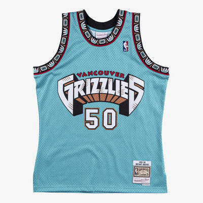 NBA SWINGMAN JERSEY GRIZZLIES 1995 BRYANT REEVES - Grizzlies Teal - Image 1