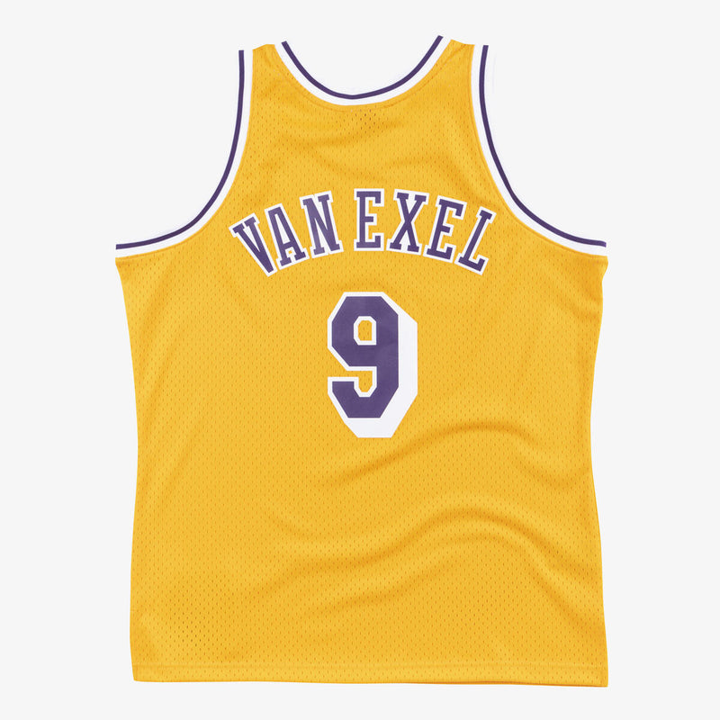 NBA SWINGMAN JERSEY LAKERS 1996 NICK VAN EXEL - Light Gold - Image 2