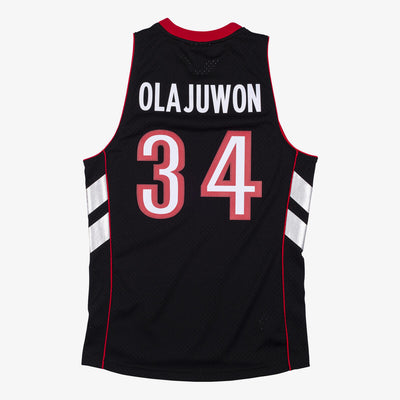 NBA SWINGMAN JERSEY RAPTORS 2001 HAKEEM OLAJUWON - Raptors Purple - Image 2