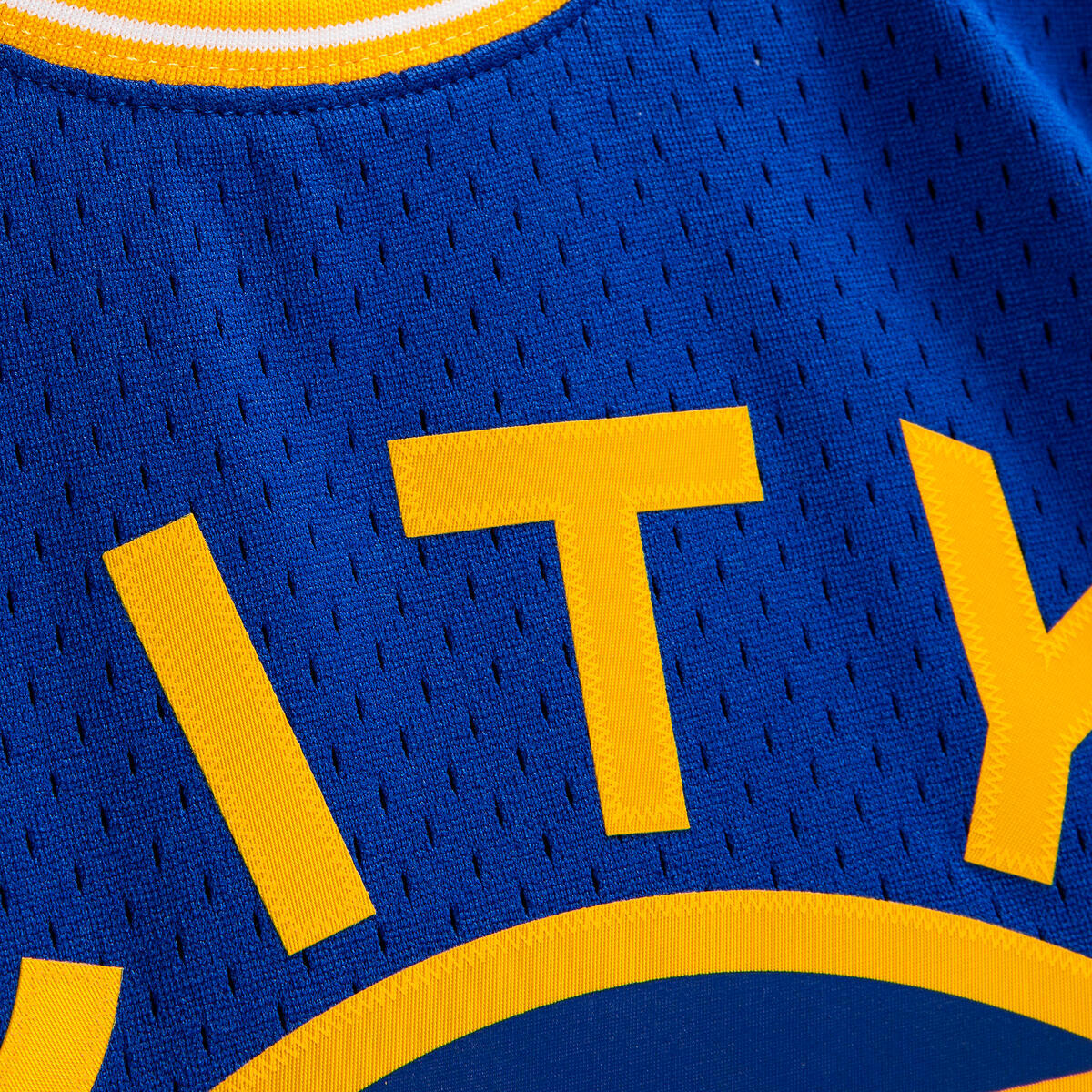 NBA SWINGMAN JERSEY WARRIORS 1966 RICK BARRY - Royal - Image 4