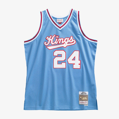 NBA SWINGMAN JERSEY KINGS 1985 REGGIE THEUS - Columbia Blue - Image 1