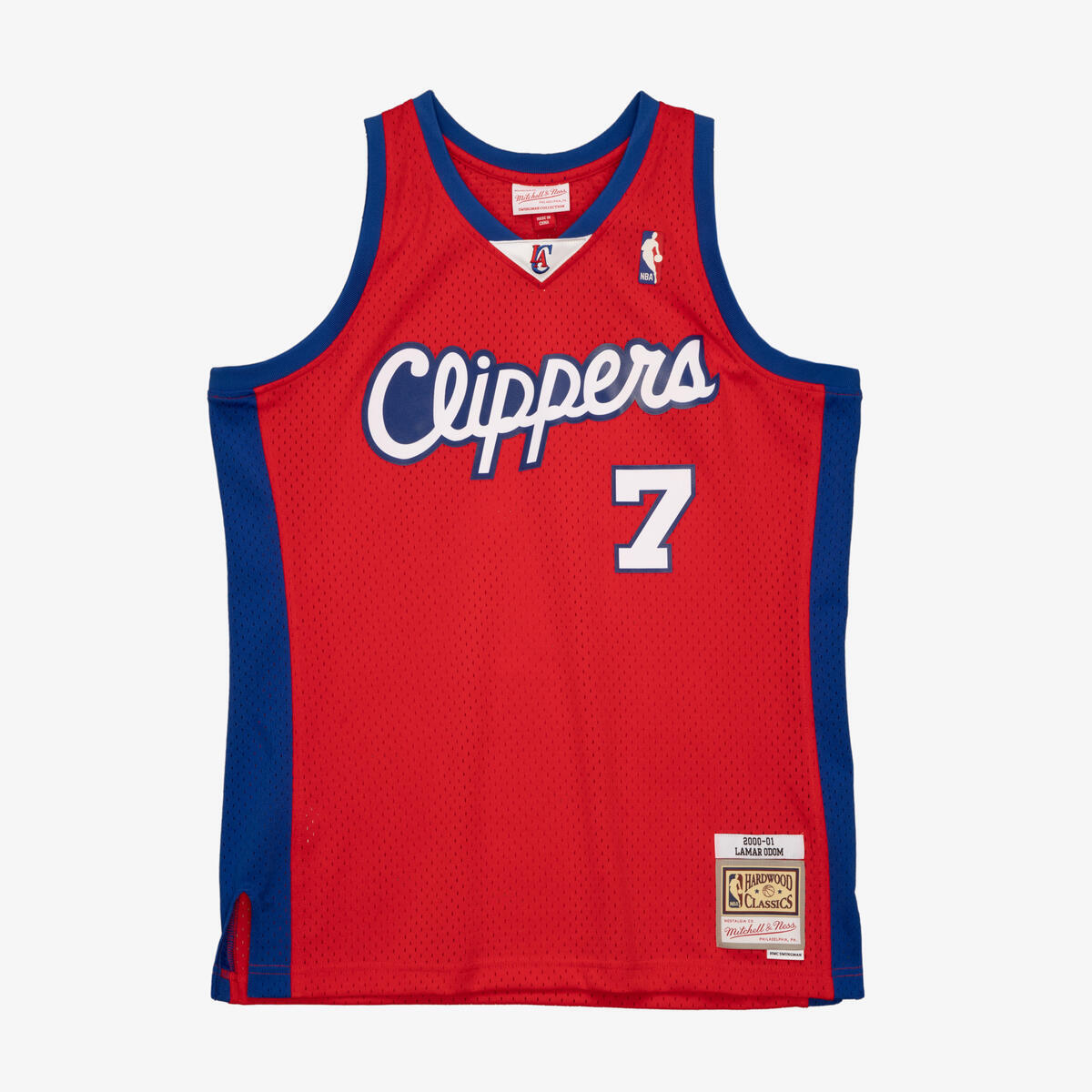NBA SWINGMAN JERSEY CLIPPERS 2000 LAMAR ODOM - University Red - Image 1