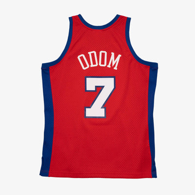 NBA SWINGMAN JERSEY CLIPPERS 2000 LAMAR ODOM - University Red - Image 2