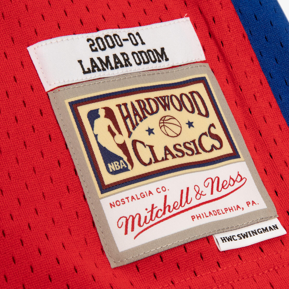 NBA SWINGMAN JERSEY CLIPPERS 2000 LAMAR ODOM - University Red - Image 4