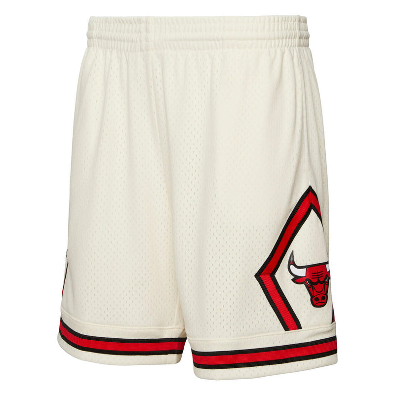 NBA CREAM TEAM COLOR SWINGMAN SHORTS BULLS 1997 - Image 5
