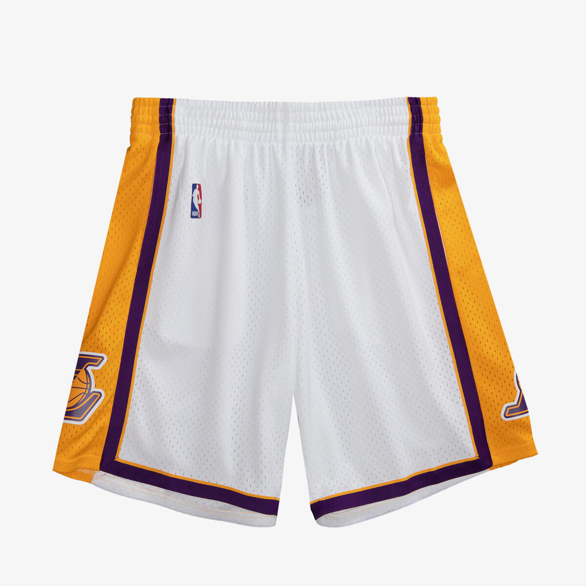 NBA SWINGMAN SHORTS LAKERS 09 - White - Image 1