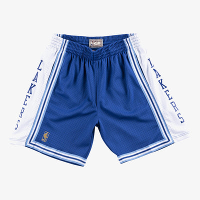 NBA ALTERNATE SWINGMAN SHORTS LAKERS 96-97 - Royal - Image 1