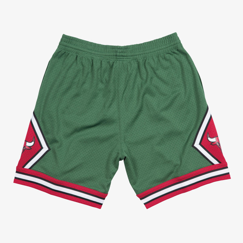 NBA GREEN WEEK SWINGMAN SHORTS BULL 08-09 - Dark Green - Image 3