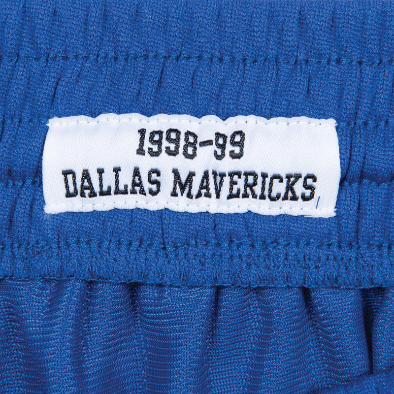 NBA SWINGMAN ROAD SHORTS MAVERICKS 98-99 - Royal - Image 4