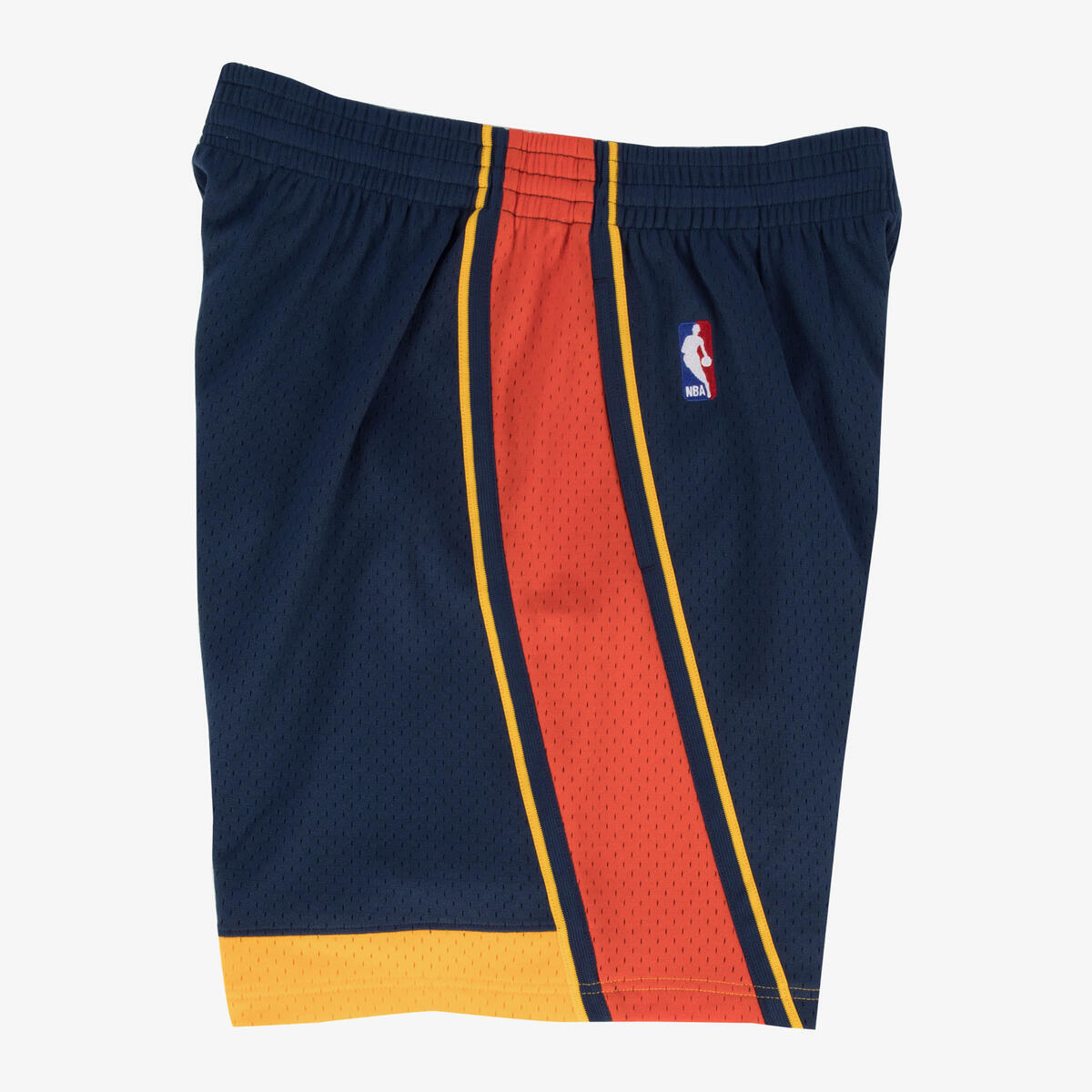 NBA SWINGMAN ROAD SHORTS WARRIORS 09-10 - Navy - Image 3