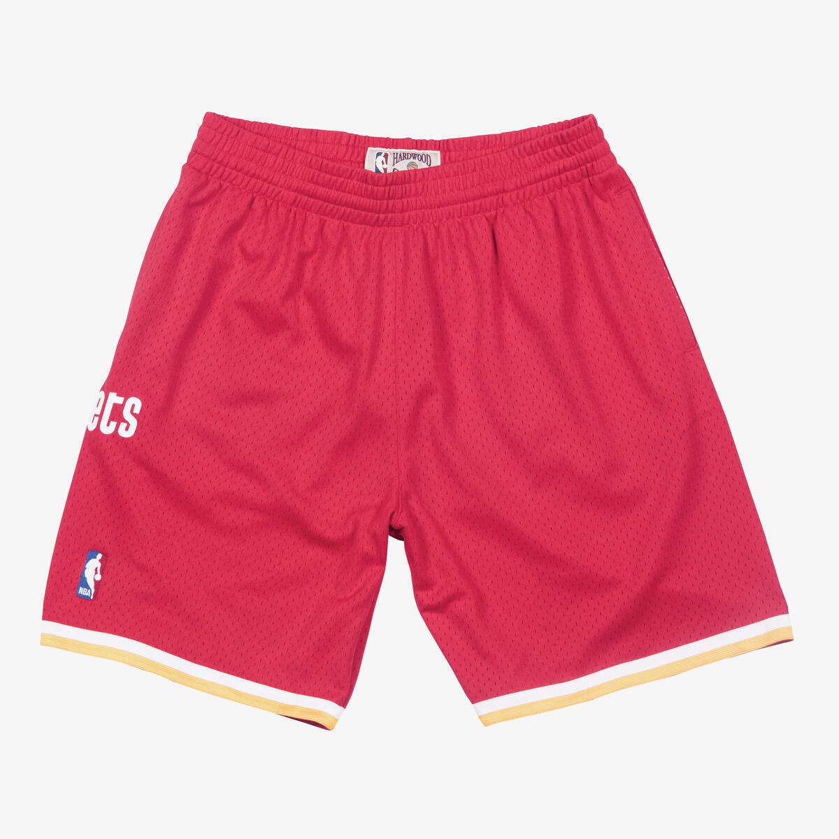 NBA SWINGMAN ROAD SHORTS ROCKETS 93-94 - Scarlet - Image 1