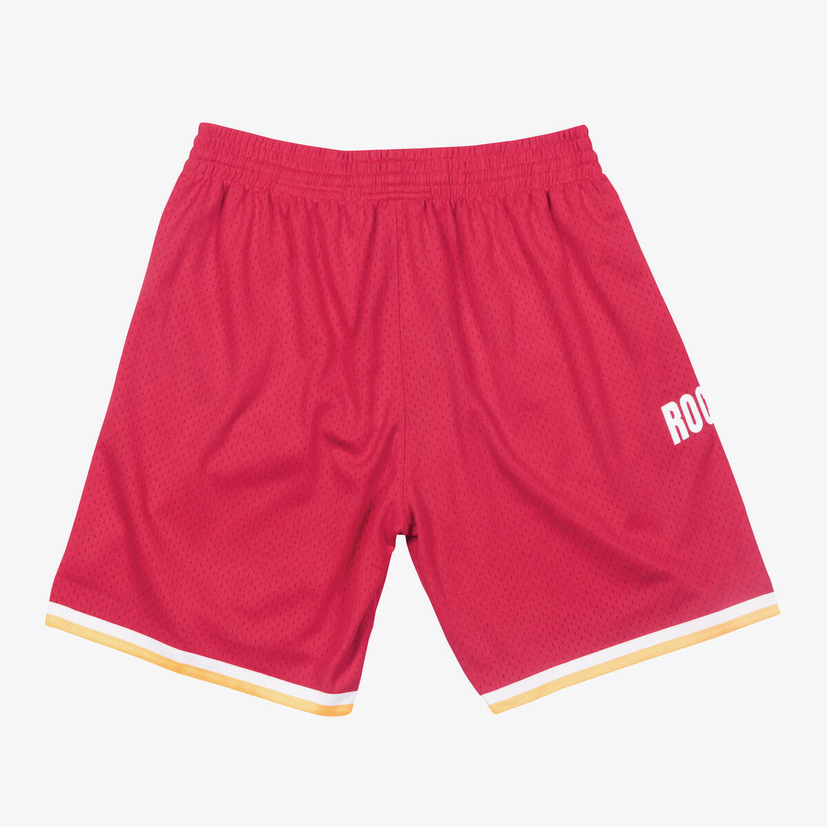 NBA SWINGMAN ROAD SHORTS ROCKETS 93-94 - Scarlet - Image 3