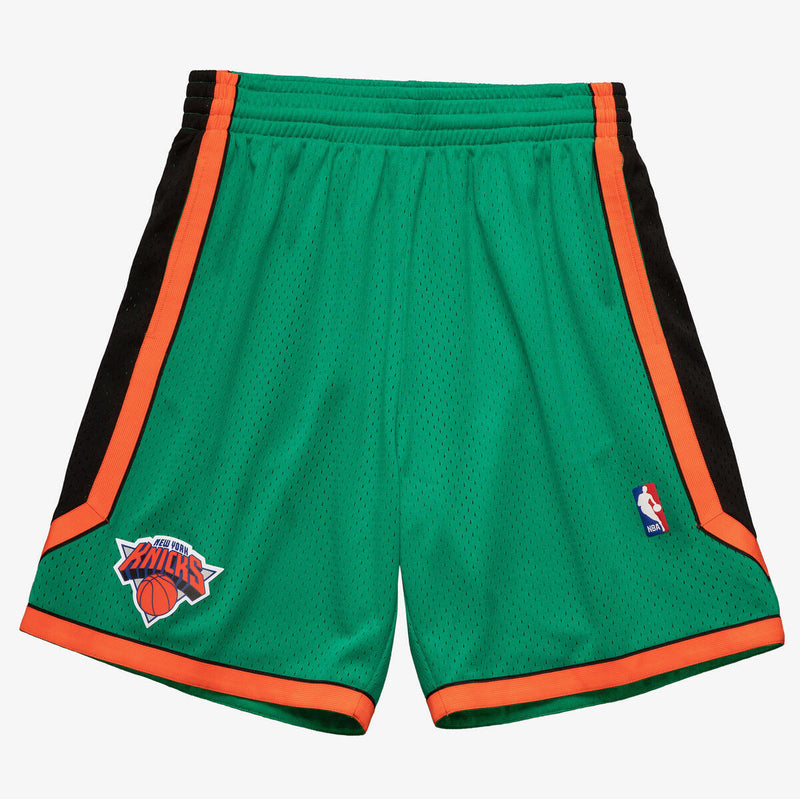 NBA SWINGMAN SHORTS KNICKS 06 - KELLY GREEN - Image 1
