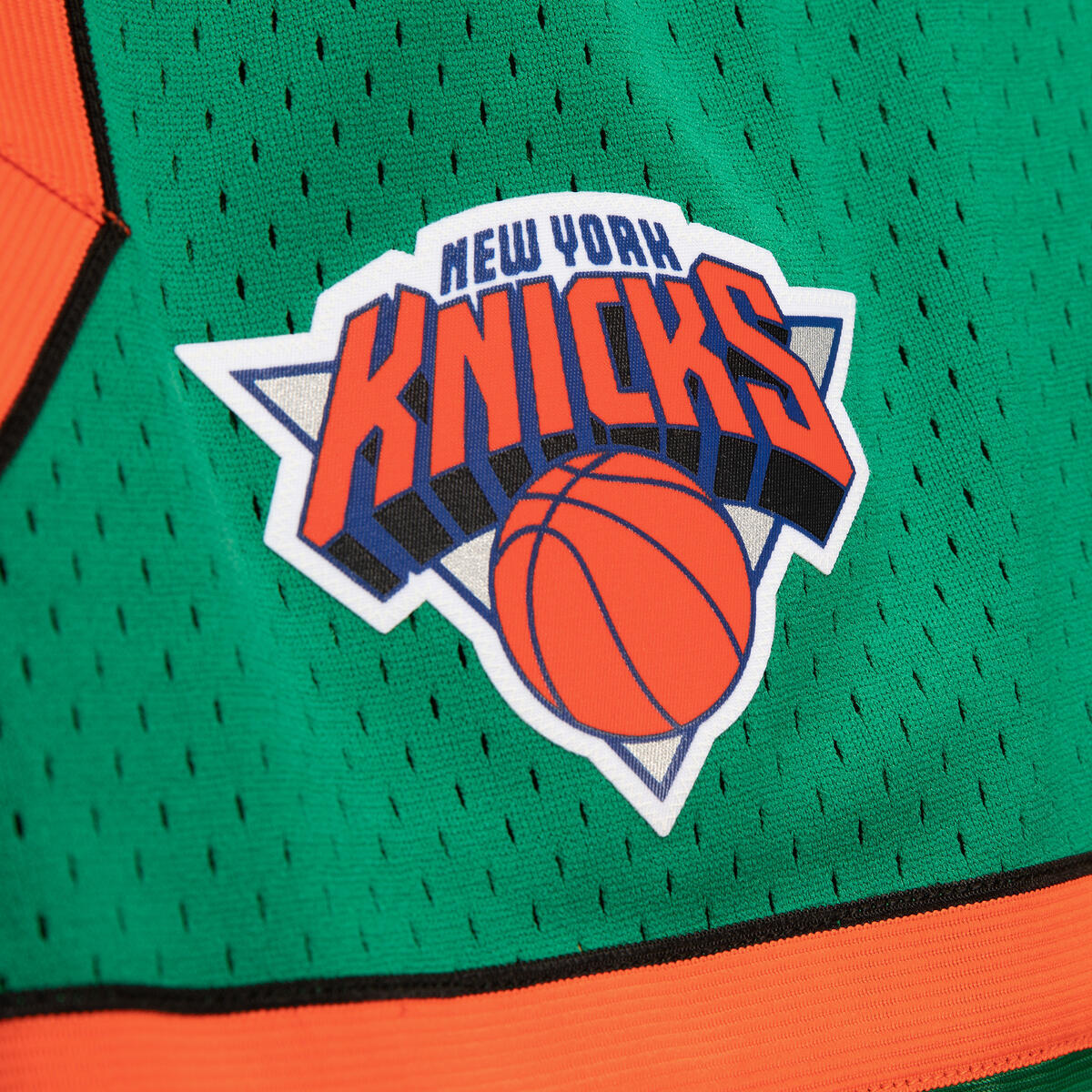 NBA SWINGMAN SHORTS KNICKS 06 - KELLY GREEN - Image 3