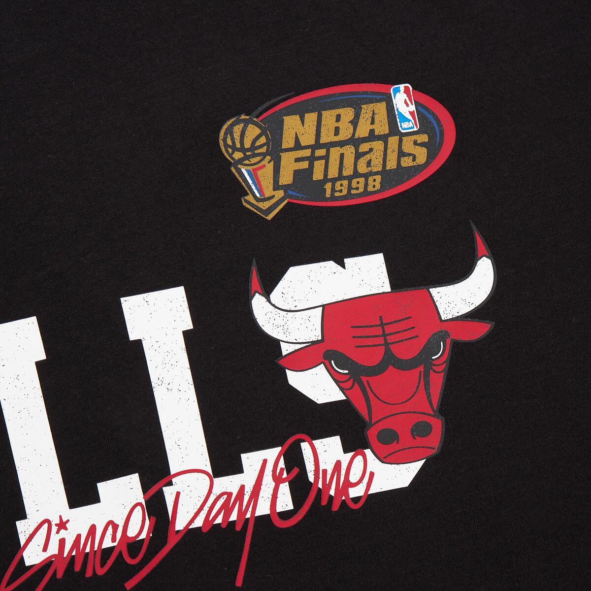 NBA HOME TEAM SS TEE HWC BULLS Black SS10001-CBUBLCK - Image 3