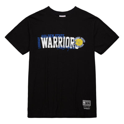 NBA HOME TEAM SS TEE HWC WARRIORS Black SS10001-GSWBLCK - Image 1