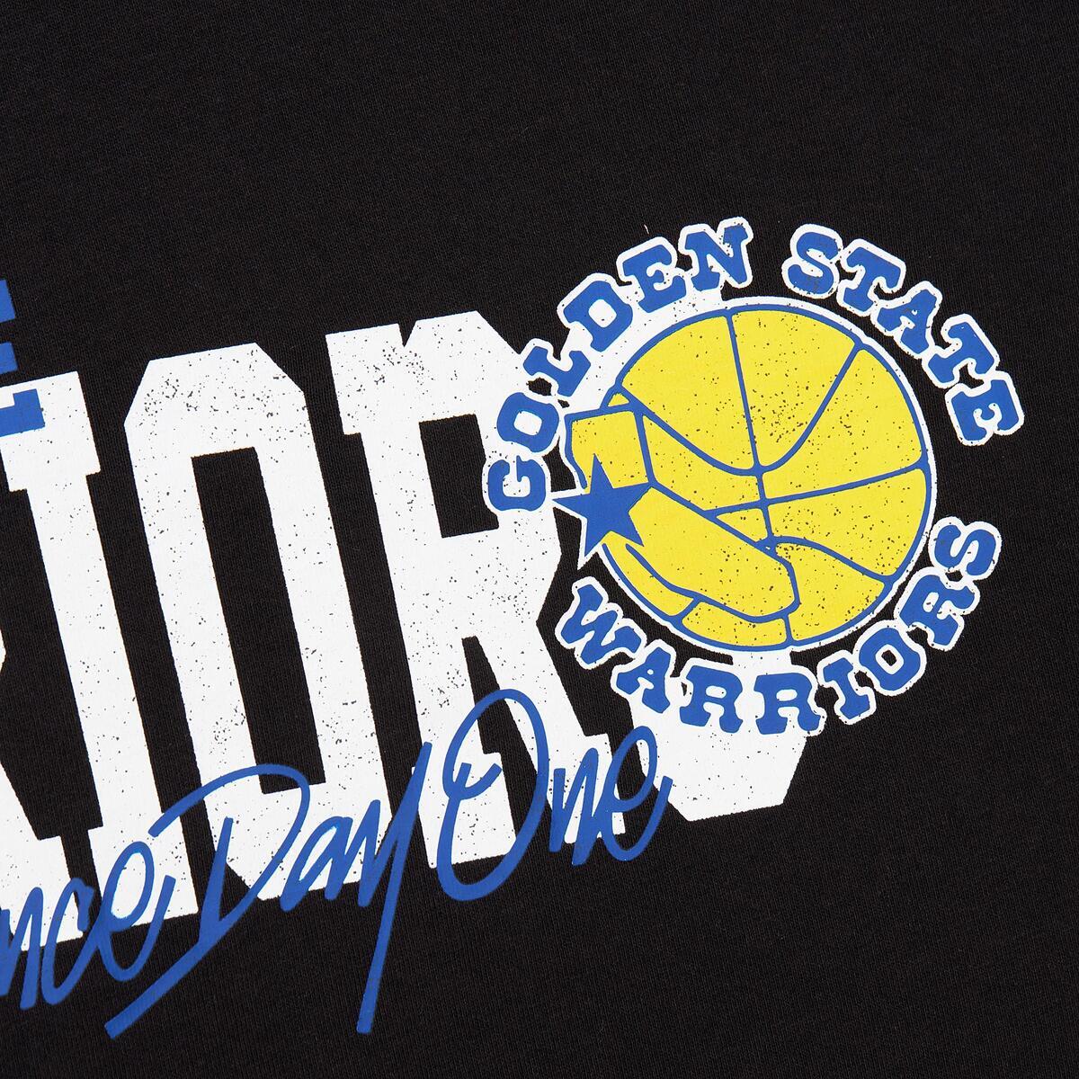 NBA HOME TEAM SS TEE HWC WARRIORS Black SS10001-GSWBLCK - Image 3