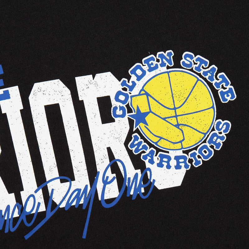 NBA HOME TEAM SS TEE HWC WARRIORS Black SS10001-GSWBLCK - Image 3