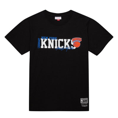 NBA HOME TEAM SS TEE HWC KNICKS Black SS10001-NYKBLCK - Image 1