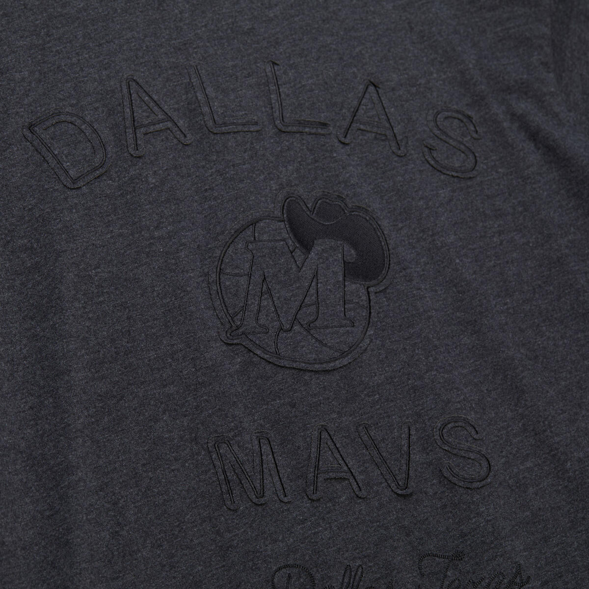 NBA WOMEN'S BOYFRIEND TEE MAVERICKS - Black - Image 3