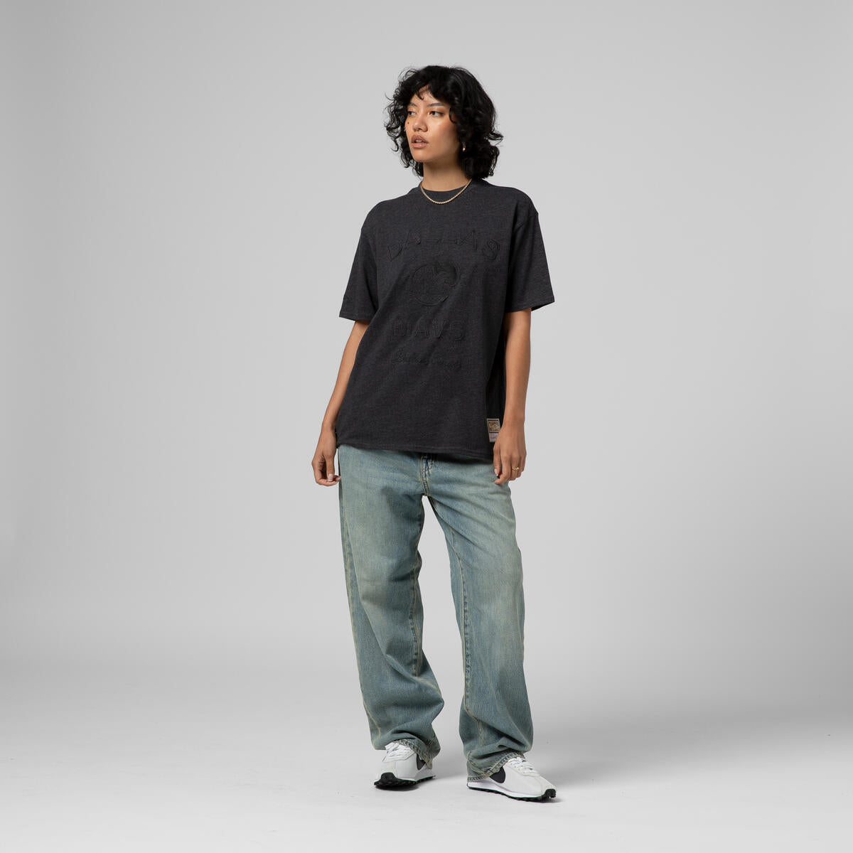 NBA WOMEN'S BOYFRIEND TEE MAVERICKS - Black - Image 7