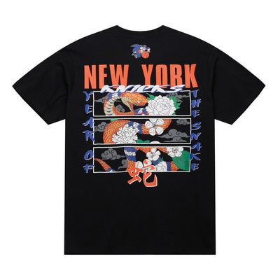 NBA ASIAN HERITAGE YOT SNAKE SS TEE KNICKS Black SS10866-NYKBLCK - Image 2