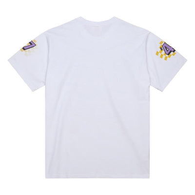 NBA SPEEDWAY INDY CAR SS TEE LAKERS White SS8174-LALWHIT - Image 2