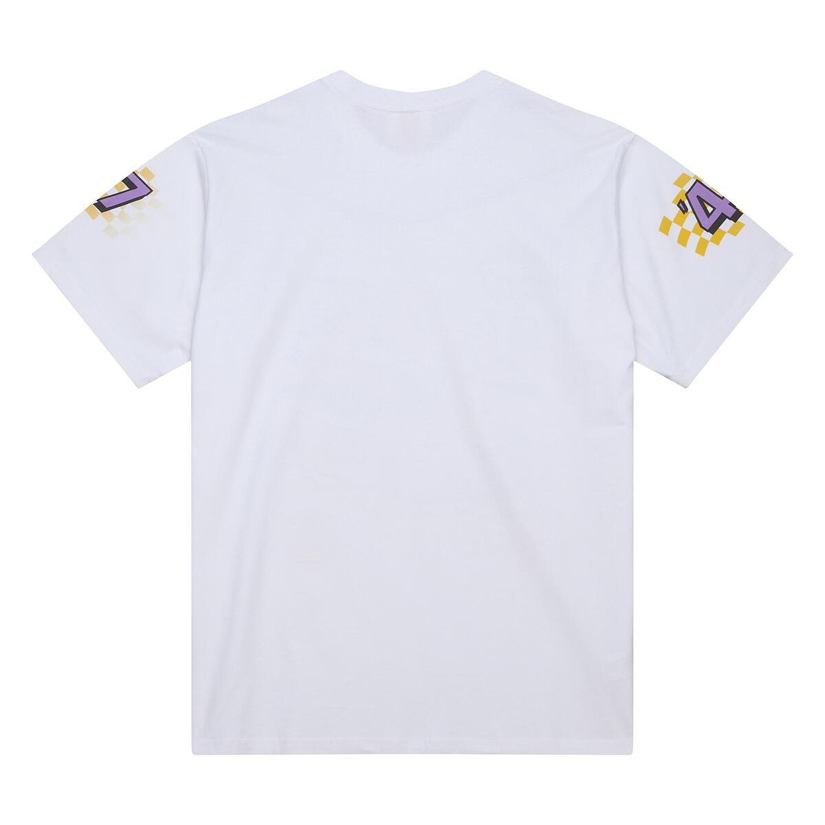 NBA SPEEDWAY INDY CAR SS TEE LAKERS White SS8174-LALWHIT - Image 2