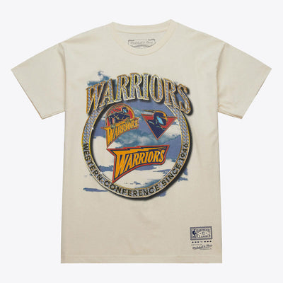 NBA CROWN JEWELS SS TEE HWC WARRIORS NATURAL SS8186-GSWNTRL - Image 1