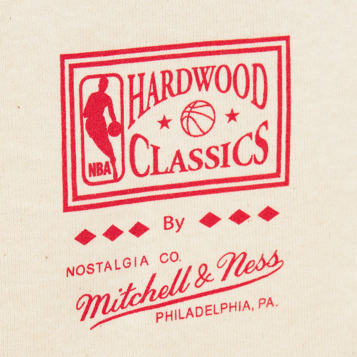 NBA CROWN JEWELS SS TEE HWC HEAT NATURAL SS8186-MHENTRL - Image 4