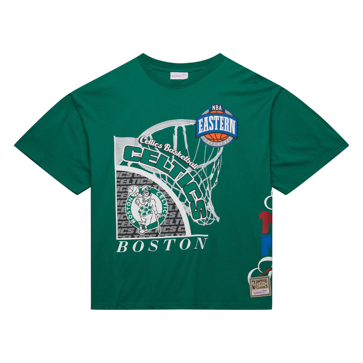 NBA LOGO BLAST SS TEE HWC CELTICS Green SS8235-BCEGREN - Image 1