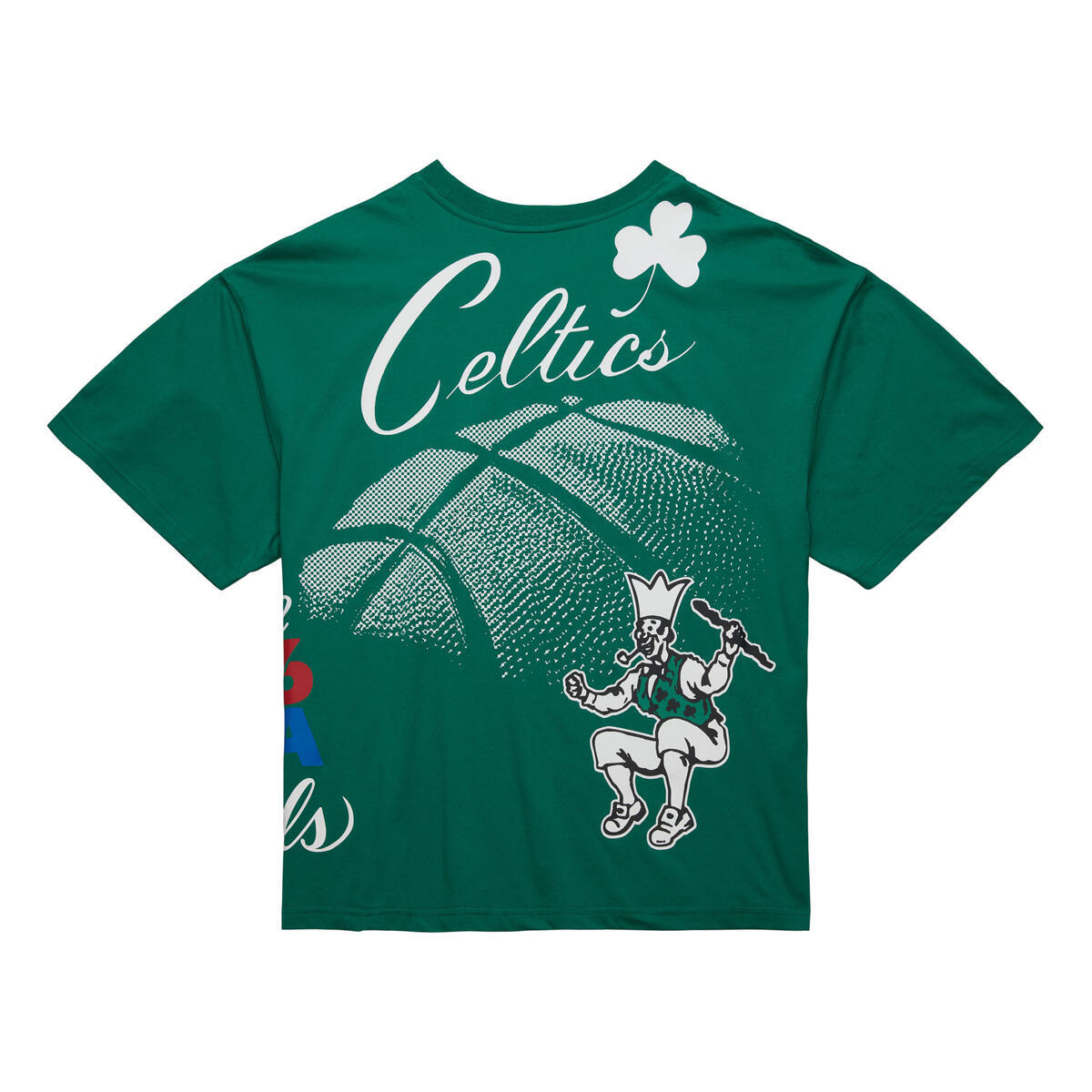 NBA LOGO BLAST SS TEE HWC CELTICS Green SS8235-BCEGREN - Image 3