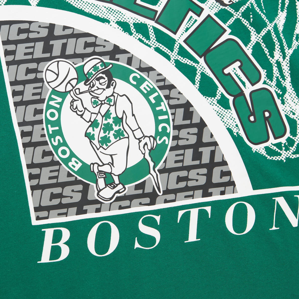NBA LOGO BLAST SS TEE HWC CELTICS Green SS8235-BCEGREN - Image 5