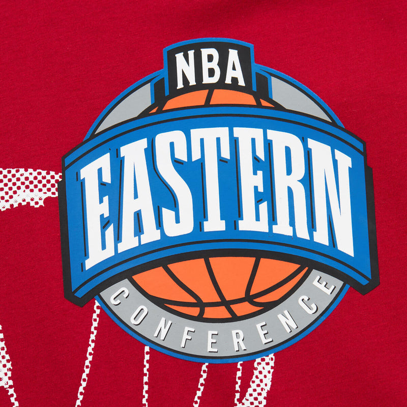 NBA LOGO BLAST SS TEE HWC BULLS Red SS8235-CBURED1 - Image 5