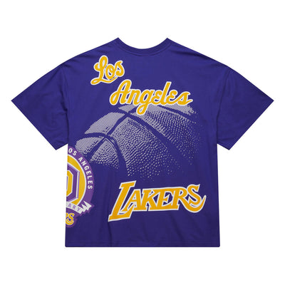 NBA LOGO BLAST SS TEE HWC LAKERS Purple SS8235-LALPURP - Image 3