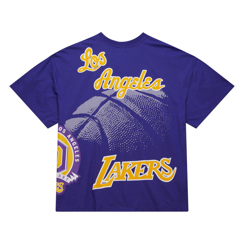 NBA LOGO BLAST SS TEE HWC LAKERS Purple SS8235-LALPURP - Image 3