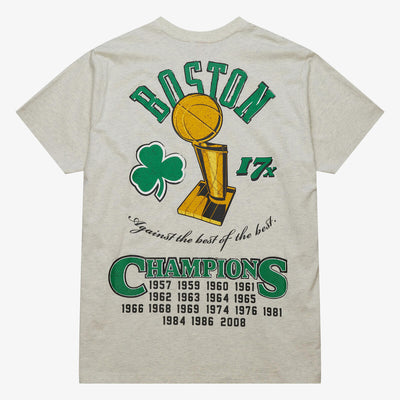 NBA LEGACY DEFINED SS TEE HWC CELTICS Oatmeal Heather SS8412-BCEOTHT - Image 4