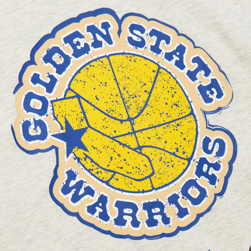 NBA LEGACY DEFINED SS TEE HWC WARRIORS Oatmeal Heather SS8412-GSWOTHT - Image 8