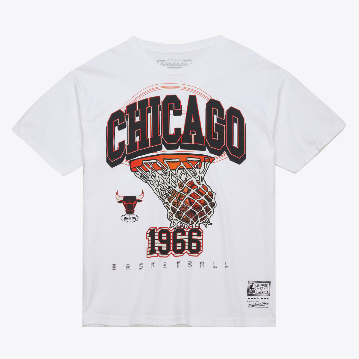 NBA SSWAGGER GRAPHIC TEE BULLS White SS8754-CBUWHIT - Image 1