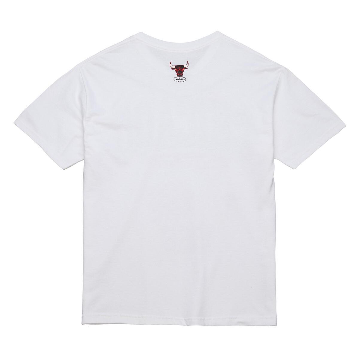 NBA SSWAGGER GRAPHIC TEE BULLS White SS8754-CBUWHIT - Image 2