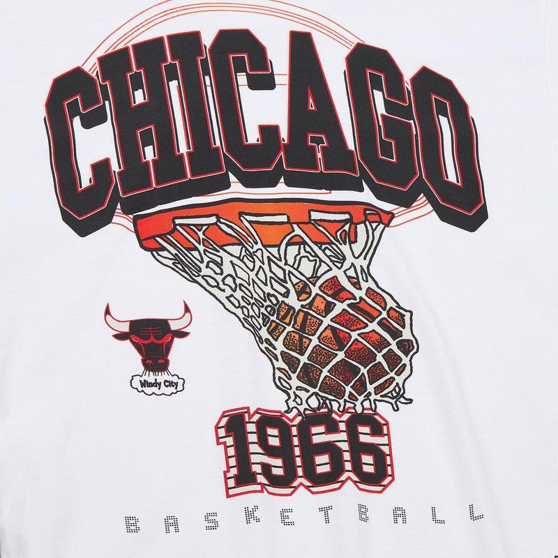 NBA SSWAGGER GRAPHIC TEE BULLS White SS8754-CBUWHIT - Image 3