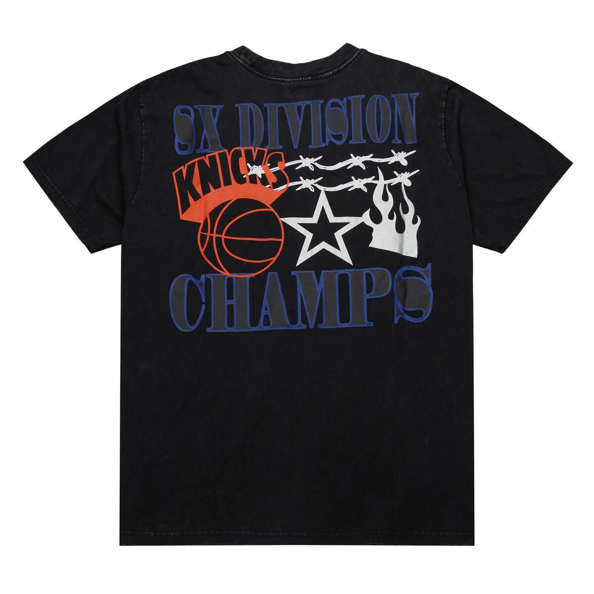 NBA SS TITLES TEE KNICKS Black SS8919-NYKBLCK - Image 2